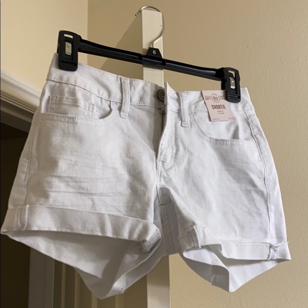 So brand white shorts brand new